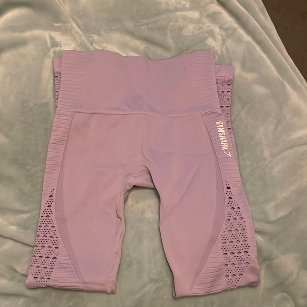 {Gymshark} Energy Seamless High Waist Perforated Leggings Lined Sz.S